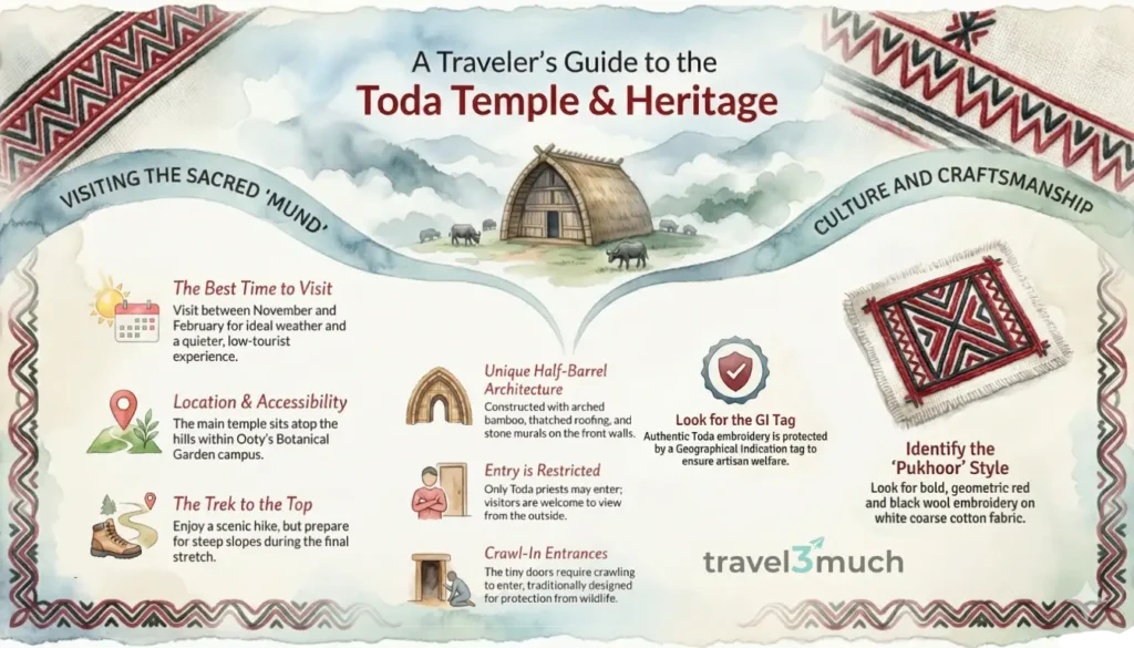 Toda infographic toda temple