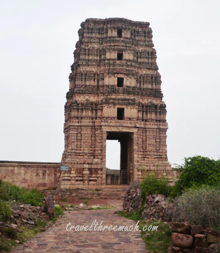 madhavaraya swamy temple gopuram in gandikota