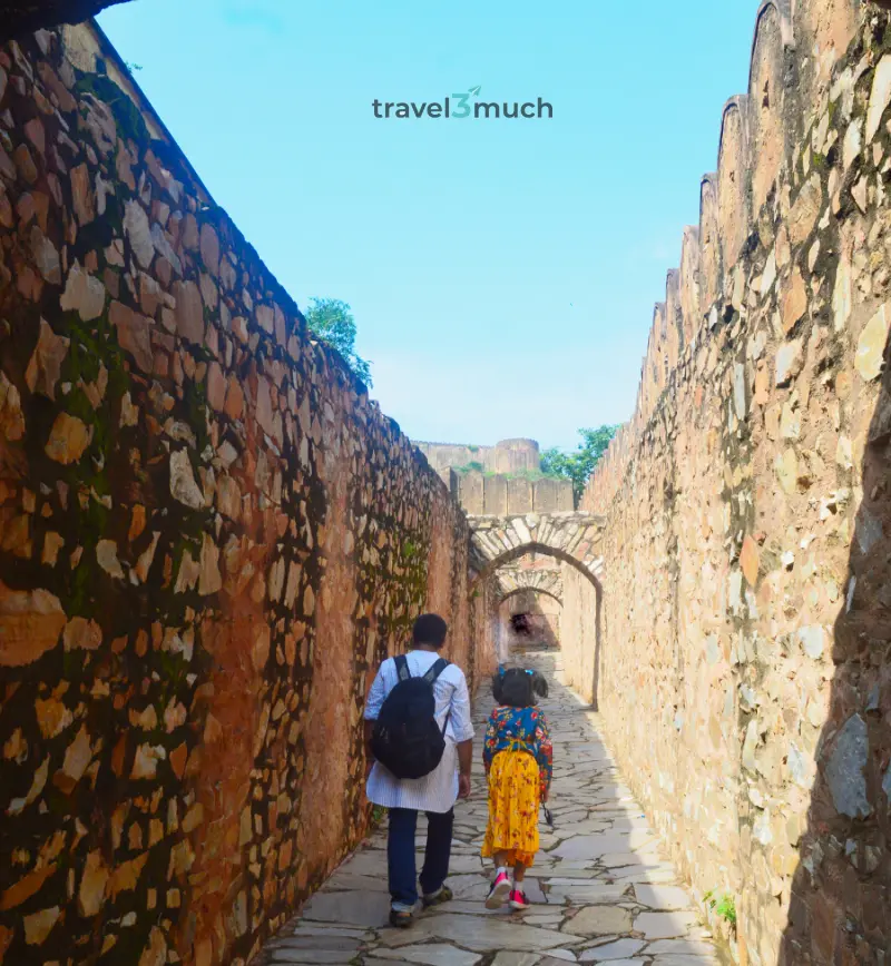 amer fort tunnel