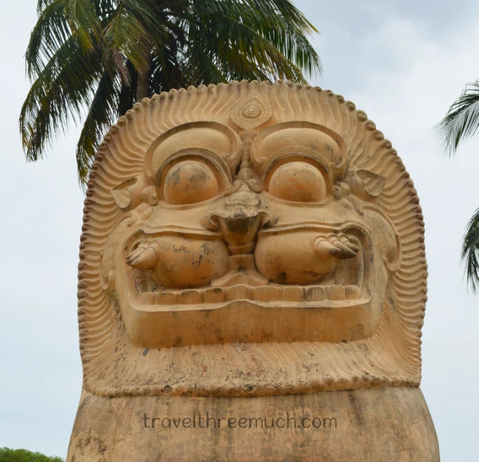 gangaikonda cholapuram lion 2