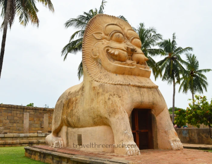 gangaikonda cholapuram lion