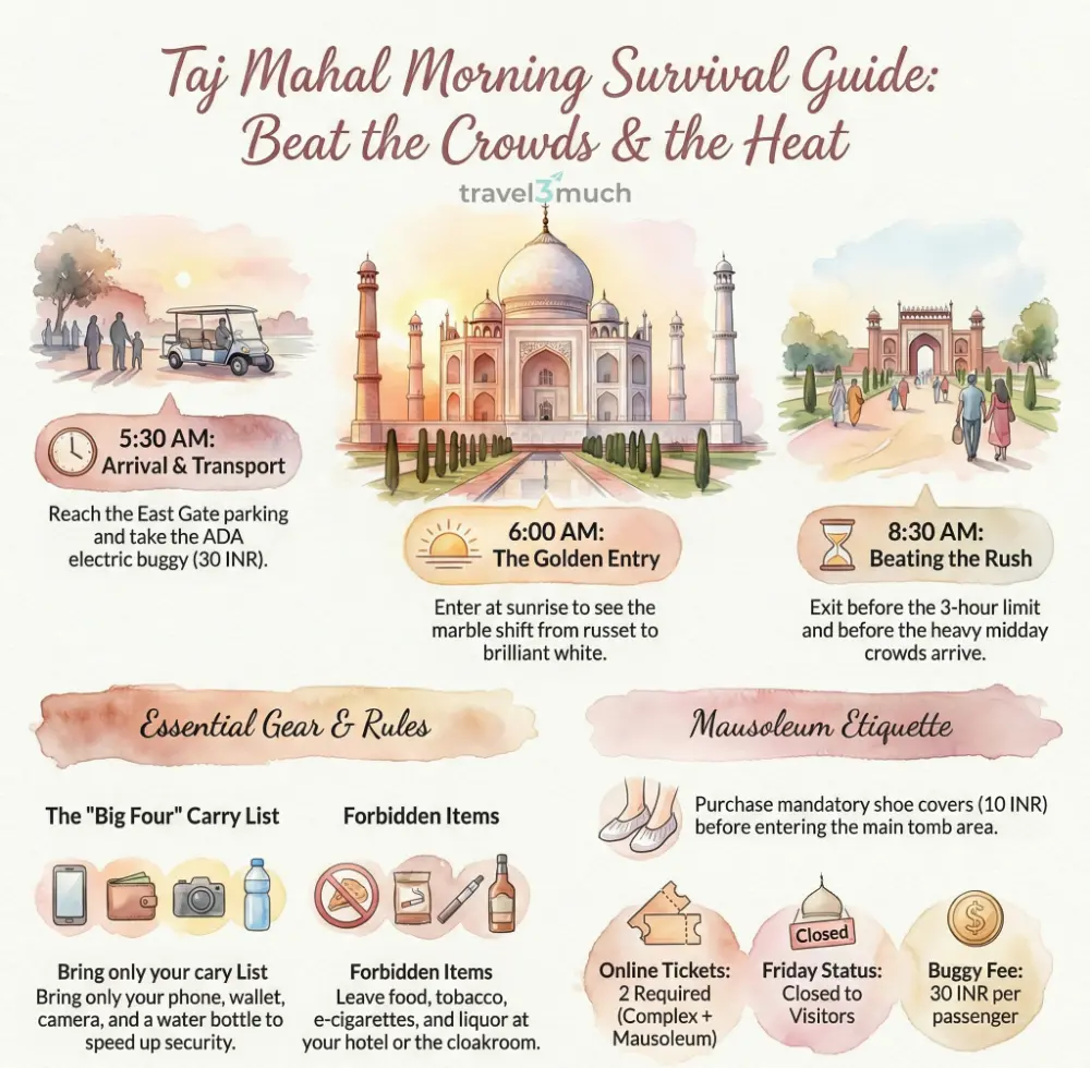 agra itinerary_Quick facts