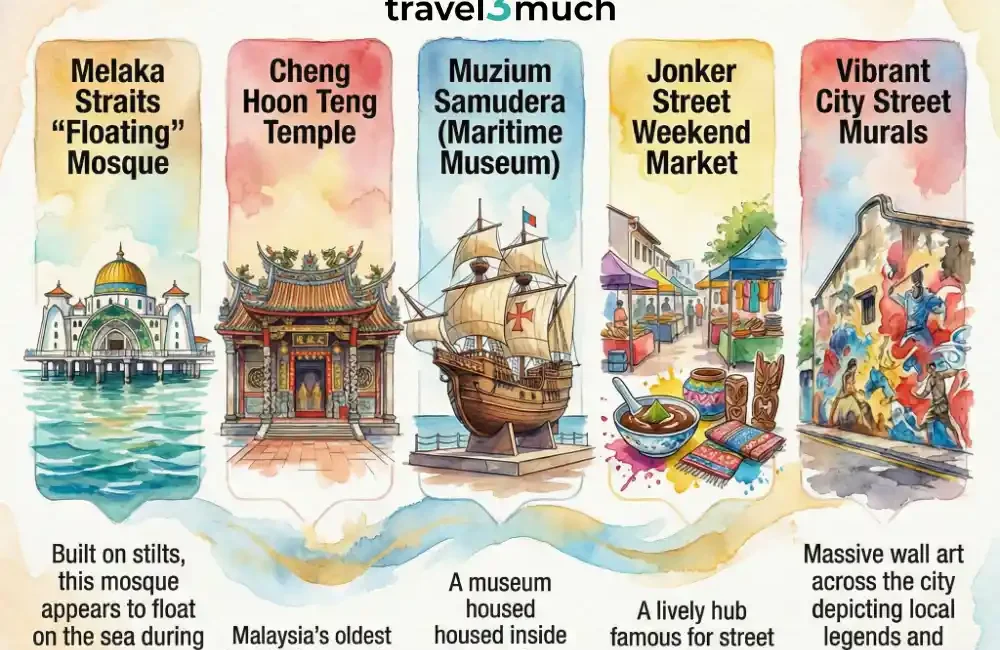 Melaka jonker infographic